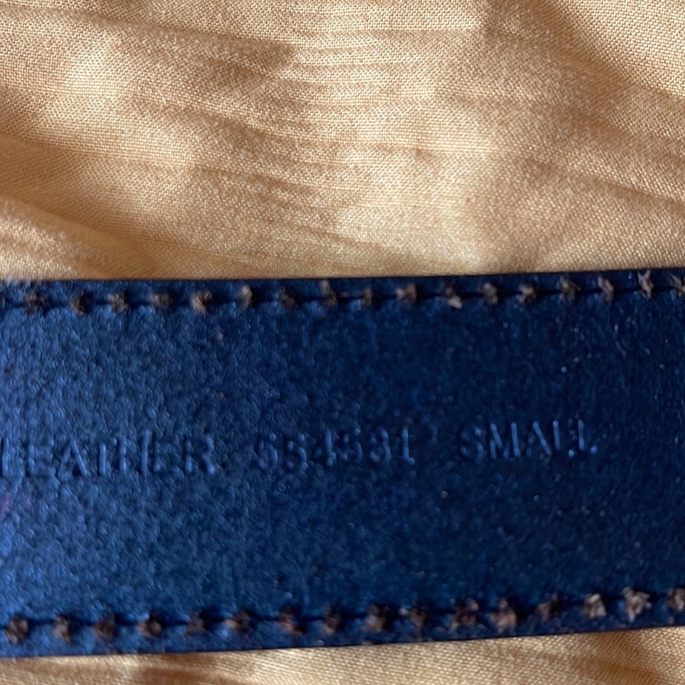 Micheal Kors Black Leather Belt - Picture 6 of 11
